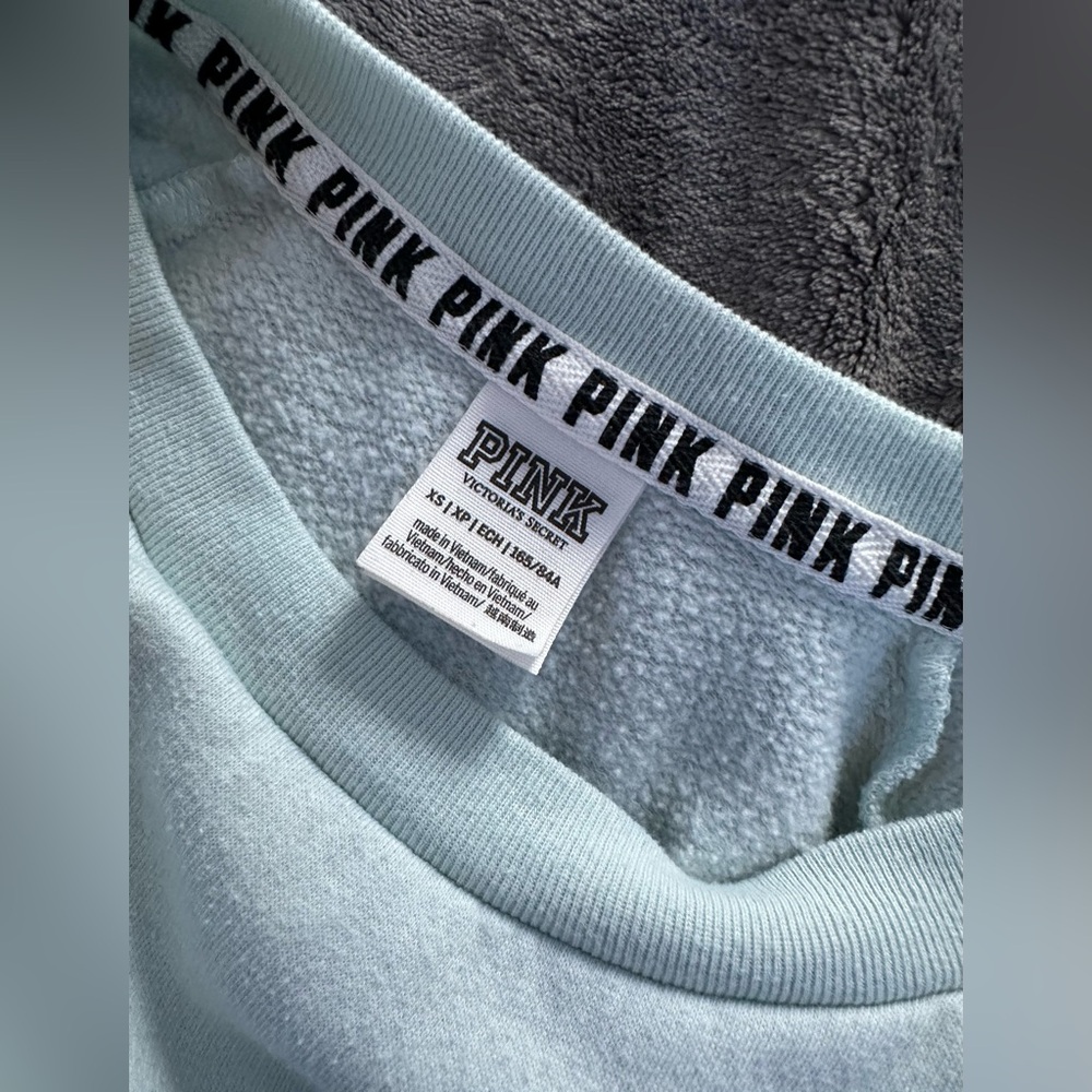 Victoria's Secret Pink Oversized Mint Pullover